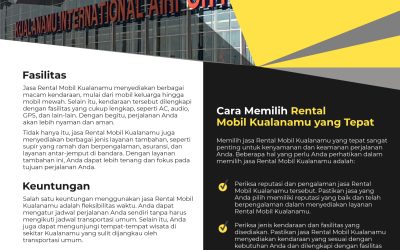 Mengenal Rental Mobil Kualanamu: Fasilitas dan Keuntungan yang Ditawarkan